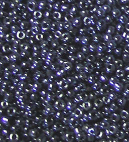 Metallic Grey Seed beads 8/0 (20g)