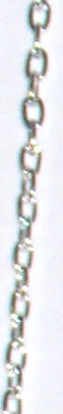 Silvertone chain 2mm (60cm)