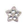 Clear Acrylic Sparkle Star beads (10pcs)