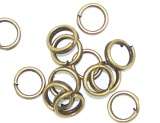 Brass split rings 5mm (200pcs)