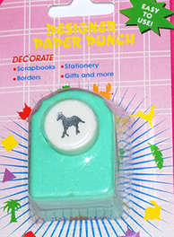 Medium Paper punch - Horse  sold per unit