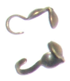 Brass calottes  (100pcs)