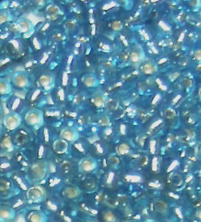 Light blue Seed beads 6/0 (20g)  Buy 6 pkts & get 1 pkt free!!!