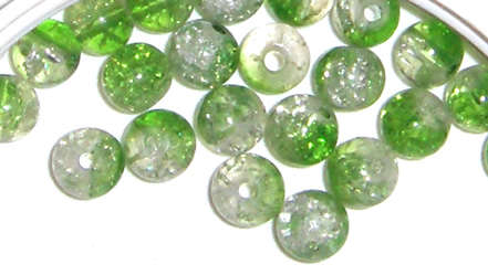 Assorted Green beads and container 3101pcs!!! Free Domestic Shipping!!!