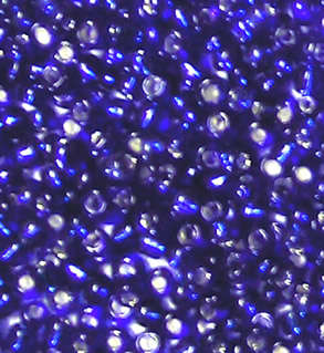 Dark blue Seed beads 6/0 (20g)