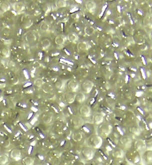Silver Seed beads 6/0 (50g)