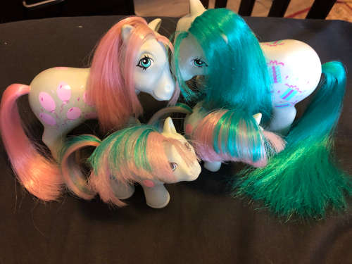 G1 Vintage My Little Pony - Loving Family - Sweet Celebrations