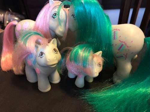 G1 Vintage My Little Pony - Loving Family - Sweet Celebrations