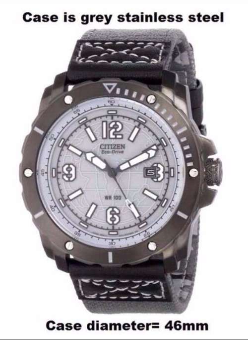 Sports Citizen. solar powered. No more batteries ever. Unused gift with box, booklet, tag.