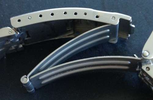 Vintage ladies Tag Heuer. Rare black & neon, "Heuer" on crown, not logo, wet suite extetion