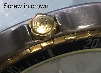 A rare vintage Omega. Stainless steel & 18ct gold. Nice condition. See photos for full description.