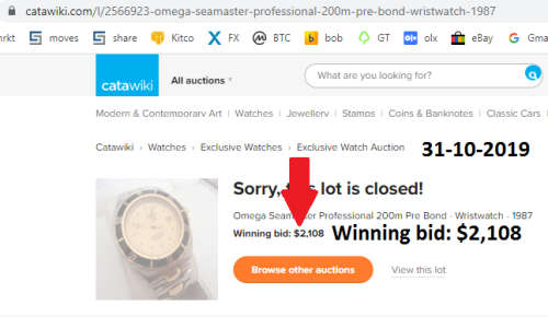 A rare vintage Omega. Stainless steel & 18ct gold. Nice condition. See photos for full description.