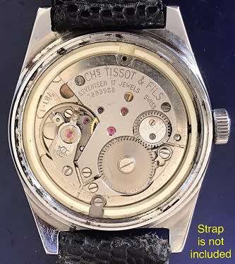 Tissot Seastar. From 1960's. Works well, but second hand has come loose. See photos.