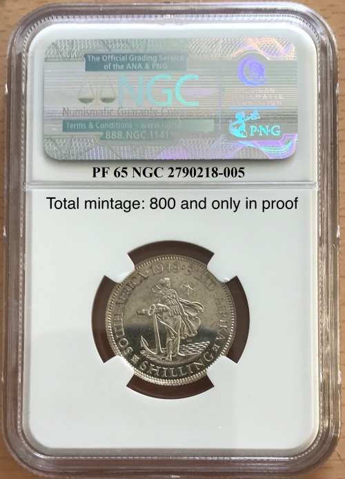 1949 SA Shilling PF 65 NGC 2790218-005