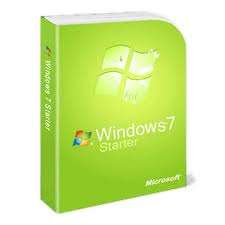 Microsoft Windows 7 Starter 32Bit English DVD 1 Pk