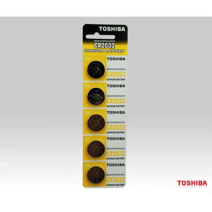 >Retail Pack of 5 x Toshiba CR2032 Coin Cell Batteries Keep Spares & Save Money Time Frustration!!
