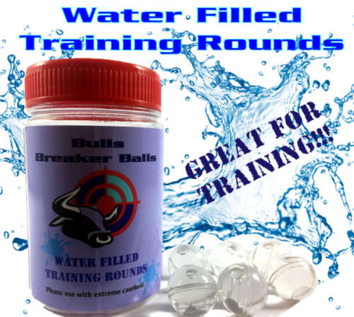 Bulls Breaker Water Filled Training Rounds 0.68 Cal - 150 Pack