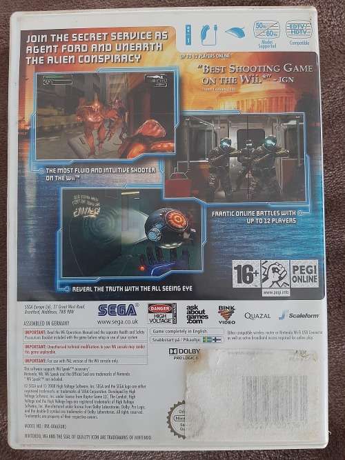 Wii GAME: THE CONDUIT