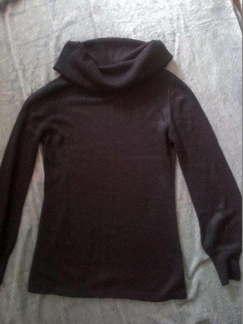 COWL NECK JERSEY SIZE MED