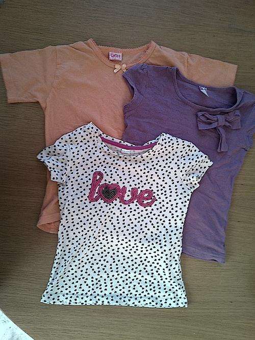 COMBO 3 PACK T-SHIRTS 5/6  YEARS