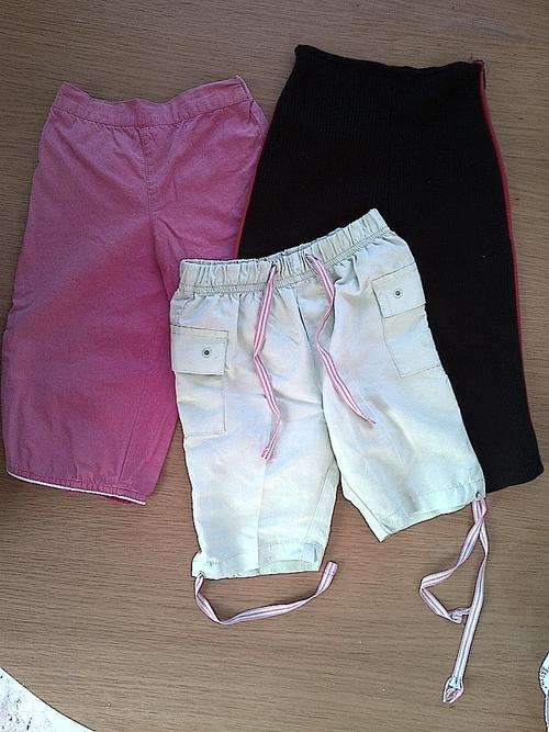 COMBO 3 PACK CAPRI PANTS  4-6  YEARS