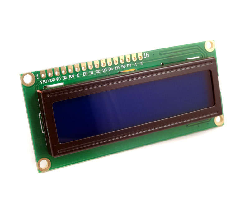 LCD Blue Character Display 16x2