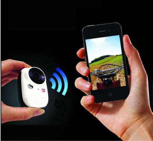 Wifi enabled Full HD1920x1080P waterproof action sports helmet camera