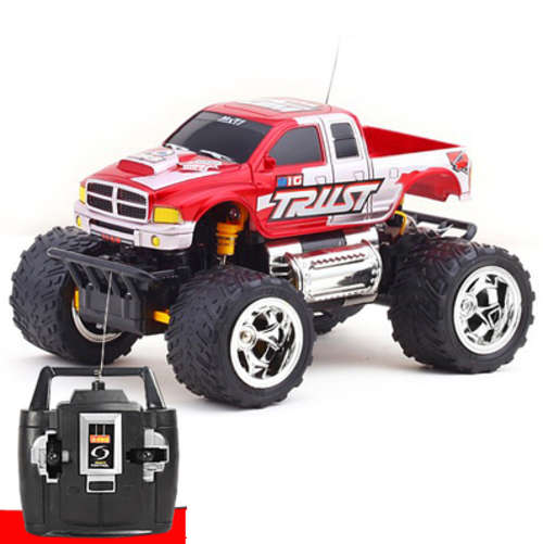 SCALE REMOTE CONTROL 4X4 MONSTER TRUCK WITH SUSPENSION RADIO CONTROLLED CAR