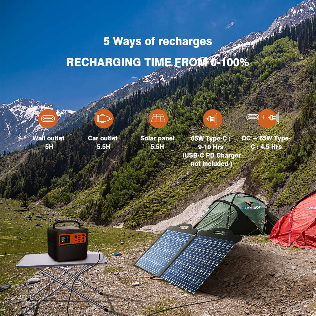 TIGFOX 500W BACKUP POWER 546Wh - PURE SINE WAVE (last one available)