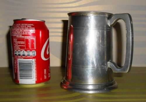 Gorgeous Pewter Tankard - Lead free and made in Sheffield