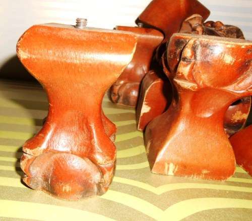 8 Reclaimed ball & claw furniture feet