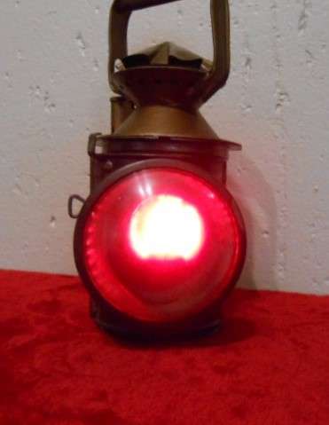 South African Railways Conductor¿s Signal Lamp