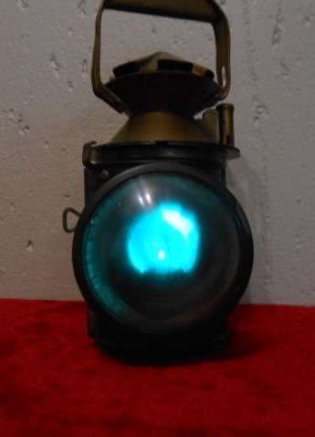 South African Railways Conductor¿s Signal Lamp