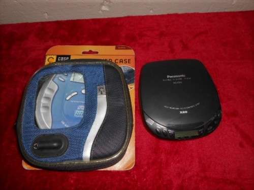 Panasonic Portable CD Player with unused CD & Player Case