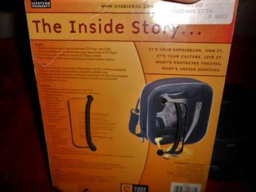 Panasonic Portable CD Player with unused CD & Player Case