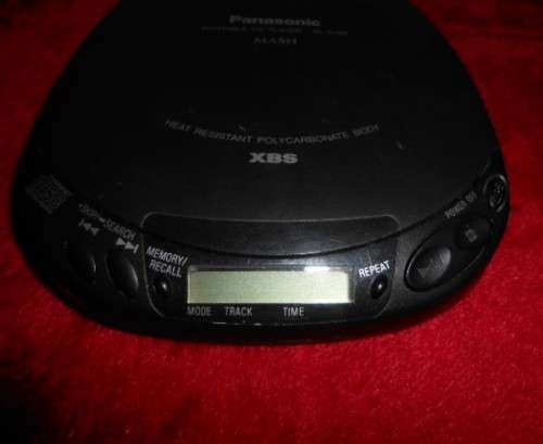 Panasonic Portable CD Player with unused CD & Player Case