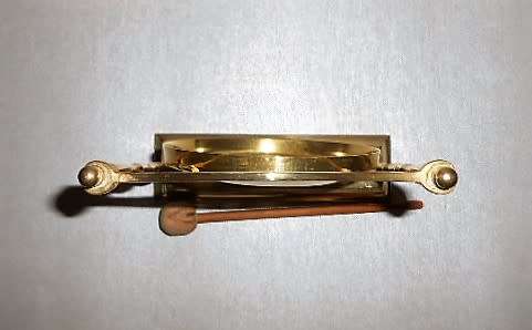 Solid Brass Dinner Gong with striker