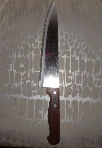 Prestige Master carver knife with wooden handle