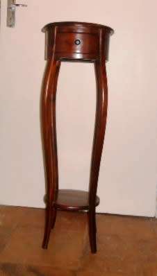 Beautiful Double Tier Palm Stand with Drawer