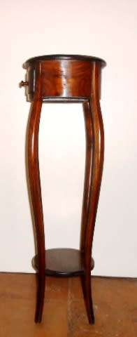 Beautiful Double Tier Palm Stand with Drawer