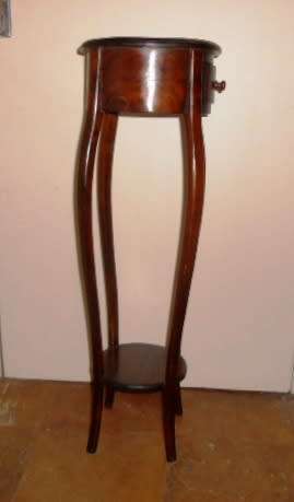 Beautiful Double Tier Palm Stand with Drawer