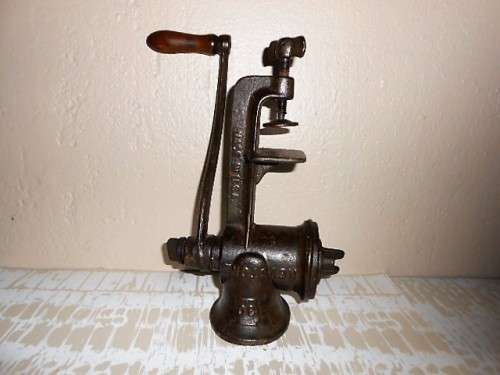 SALE: Cast Iron Meat grinder Keystone 30 USA Boyertown