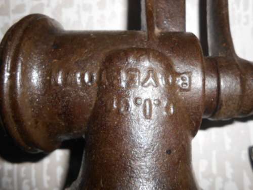 SALE: Cast Iron Meat grinder Keystone 30 USA Boyertown