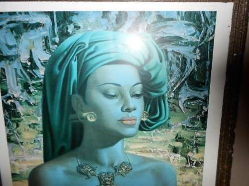 ORIGINAL SIGNED PRINT OF BALINESE GIRL BY TRETCHIKOFF