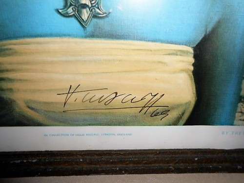 ORIGINAL SIGNED PRINT OF BALINESE GIRL BY TRETCHIKOFF