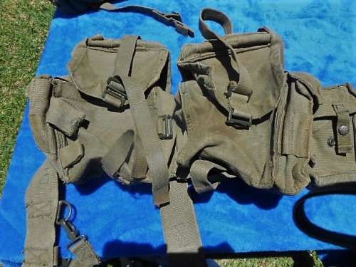 SADF LATE 1970¿S KIDNEY-YOKE CANVAS WEBBING