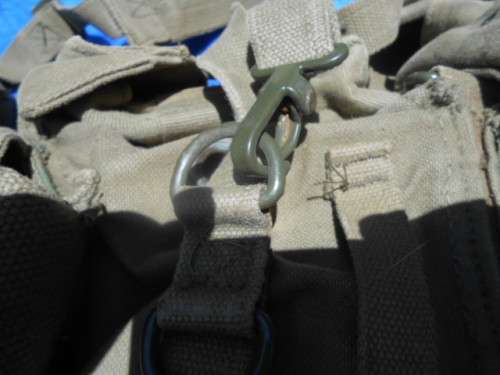 SADF LATE 1970¿S KIDNEY-YOKE CANVAS WEBBING