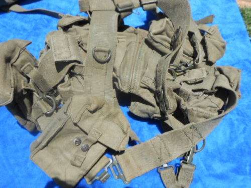 SADF LATE 1970¿S KIDNEY-YOKE CANVAS WEBBING