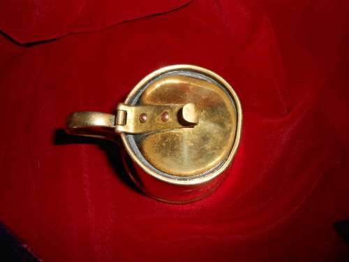 Antique Brass  Lidded Brass Insulated Hot Water Jug by WAS Benson