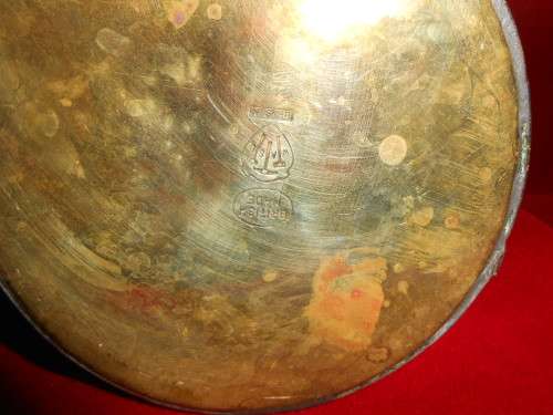 Antique Brass  Lidded Brass Insulated Hot Water Jug by WAS Benson